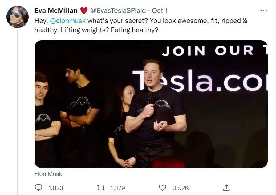 How Musk Loses 18 pounds a Month